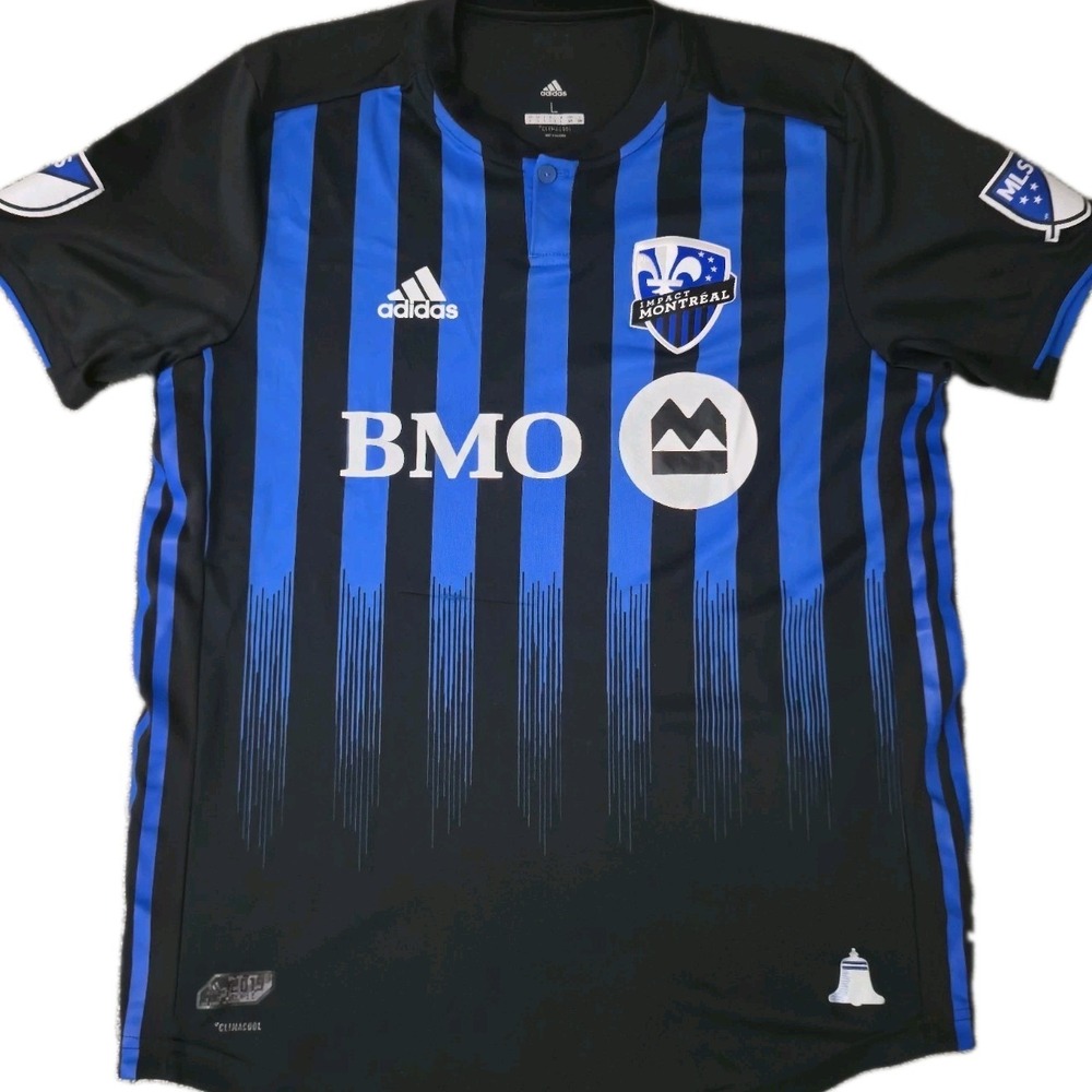 Adidas Montreal Impact MLS Home Soccer Jersey 2019 Climacool Men's Large
